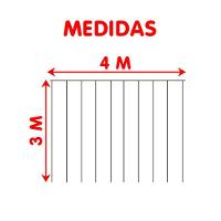 Pisca Cortina Natalina 900 Lâmpadas Led Amarelo De 127v 4x3m - 5