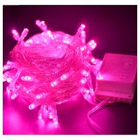 Pisca Cordão Varal Natal 100 Lâmpadas Leds Rosa De 10m 220v - 3