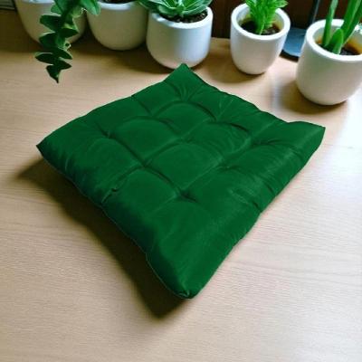 Almofada Futon Assento Decoração 50x50cm Flat Vários Modelos Verde Bandeira