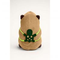 Capivara De Pelúcia Grande 30cm Com Acessório Tartaruga - 3