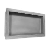 Nicho Para Banheiro E Cozinha Parede Embutir 30x60 Liso Cinza - 1