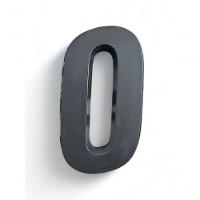 Número Residencial Preto 3d Porta Parede Casa Prédio Empresa 0 - 2