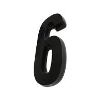 Número Residencial Preto 3d Porta Parede Casa Prédio Empresa 6 - 5