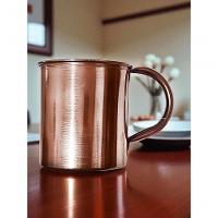 Caneca Moscow Mule Lisa Drink Top Aço Inox Premium 420ml Rose Gold - 3