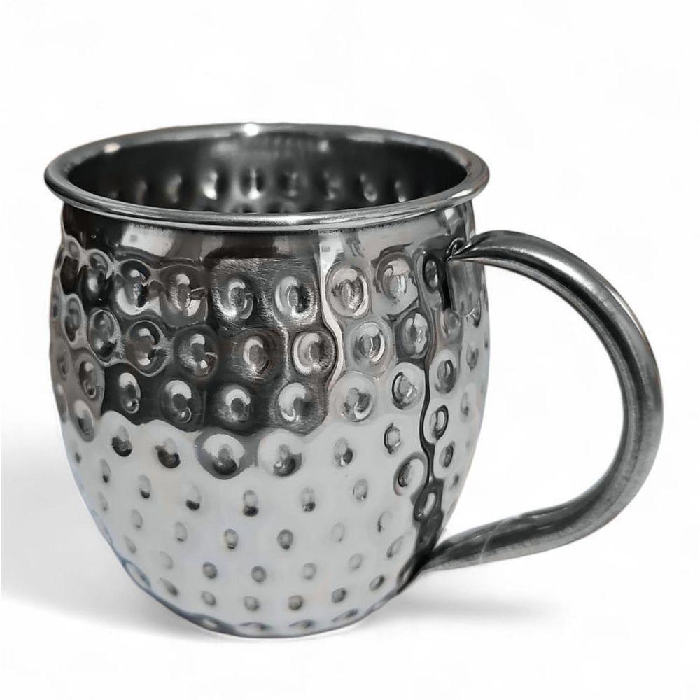 Caneca Moscow Mule Martelada Drink Premium 580ml Inox - 2