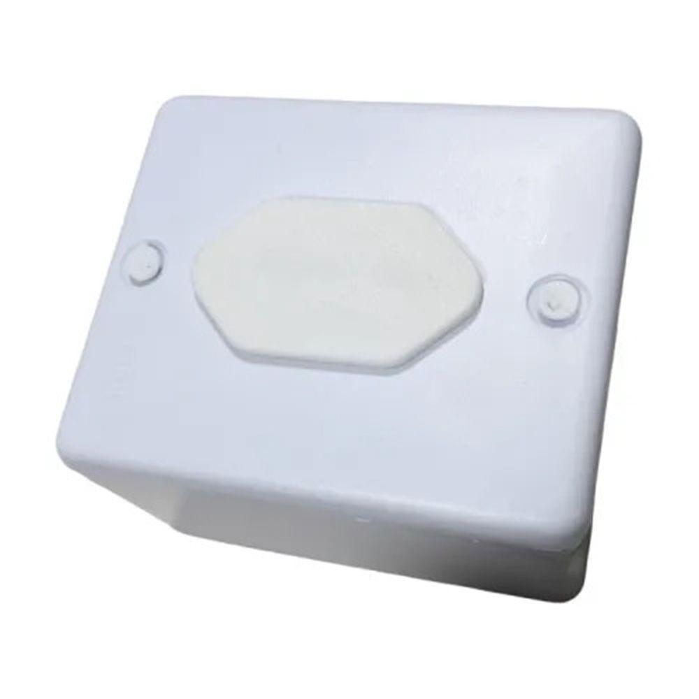 Kit 100 Pçs Protetor De Tomada Tampa Antichoque Bebe Branco - 4