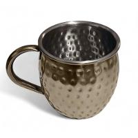 Caneca Moscow Mule Martelada Drink Premium 580ml Dourada - 5