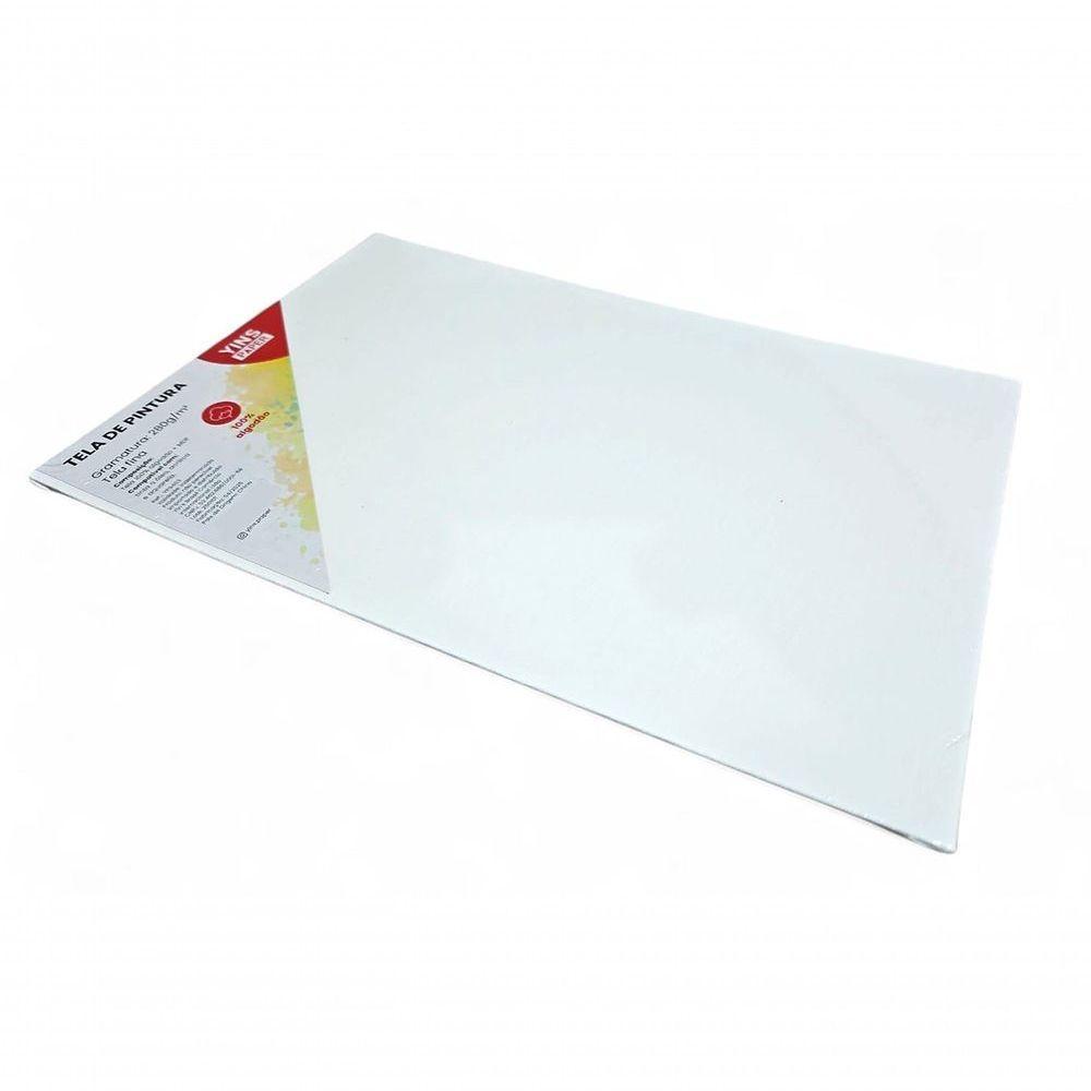 Tela De Pintura Fina 30x40 100% Algodão Pronta Qualidade - 4