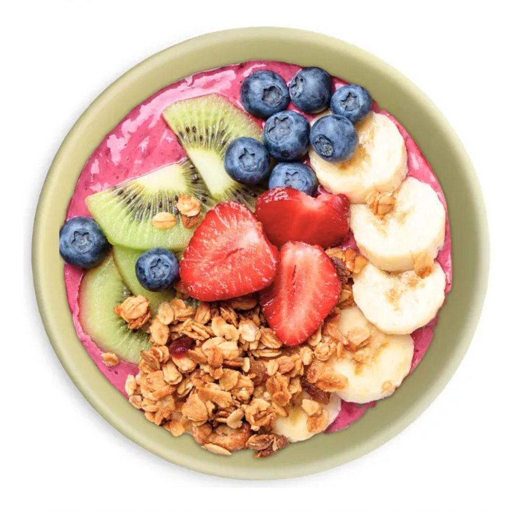 Bowl Tigela Cumbuca De Cerâmica Bege 12cm Salada Fruta - 2