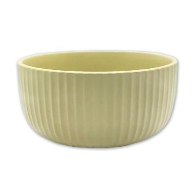 Bowl Tigela Cumbuca De Cerâmica Bege 12cm Salada Fruta