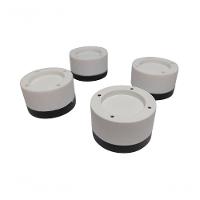 Kit 4 Pé Nivelador Universal Borracha Maquina Lavar Fogão