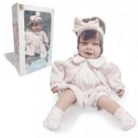 Boneca Bebê Real Recém Nascida Baby Reborn Cabelo 42cm 5085 - 1