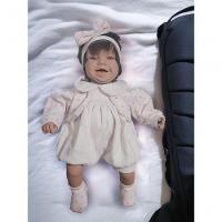 Boneca Bebê Real Recém Nascida Baby Reborn Cabelo 42cm 5085 - 2