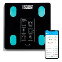 Balança Digital Bioimpedância 180kgs Aplicativo Bluetooth - 1