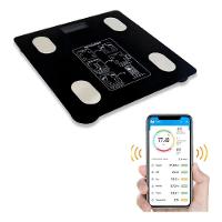 Balança Digital Bioimpedância 180kgs Aplicativo Bluetooth - 7