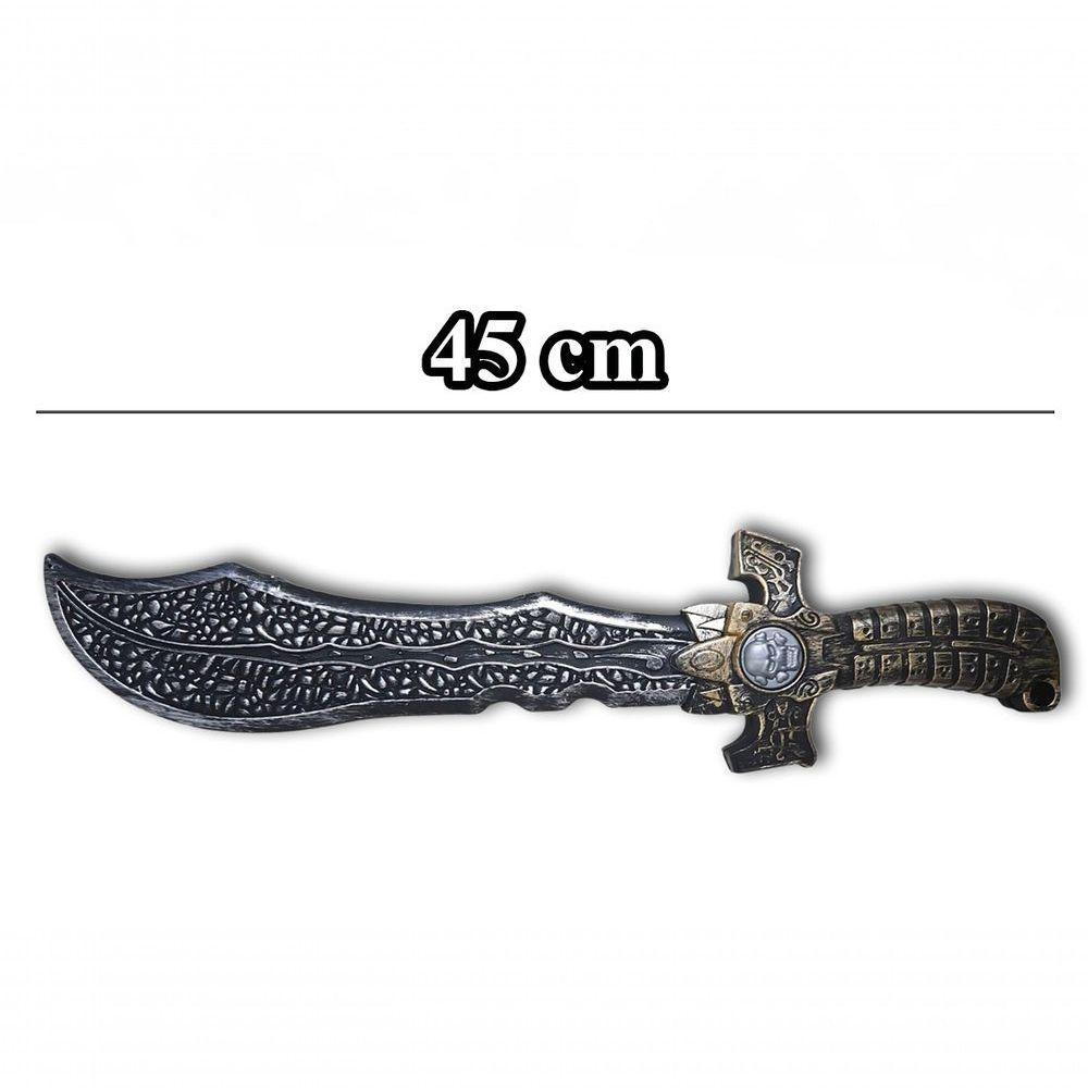 Kit 2 Espada De Combate Pirata Brinquedo Warrior Jr0345 - 8