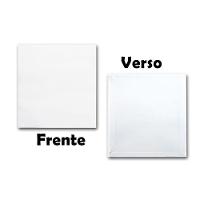 Tela De Pintura Fina 30x30 100% Algodão Pronta Qualidade Branca - 6