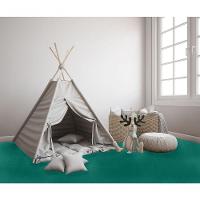Carpete Para Forração Quarto Infantil Forro Festa Venda M² Verde Esmeralda Verde Esmeralda - 2