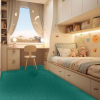 Carpete Para Forração Quarto Infantil Forro Festa Venda M² Verde Esmeralda Verde Esmeralda
