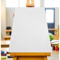 Tela De Pintura Comum 20x30 100% Algodão Pronta Qualidade Branca N-a