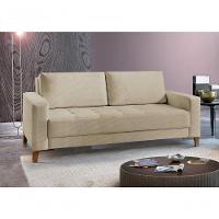 Sofá Fixo Orion 3 Lugares Luxo 1,80m Castellar Móbile Linho Bege - 4