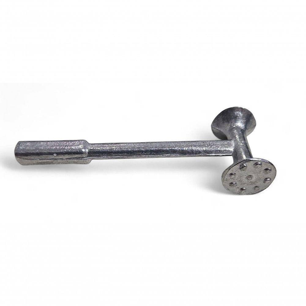 Martelo Para Amaciar Bater Carne Bife Em Alumínio Inteiriço - 3