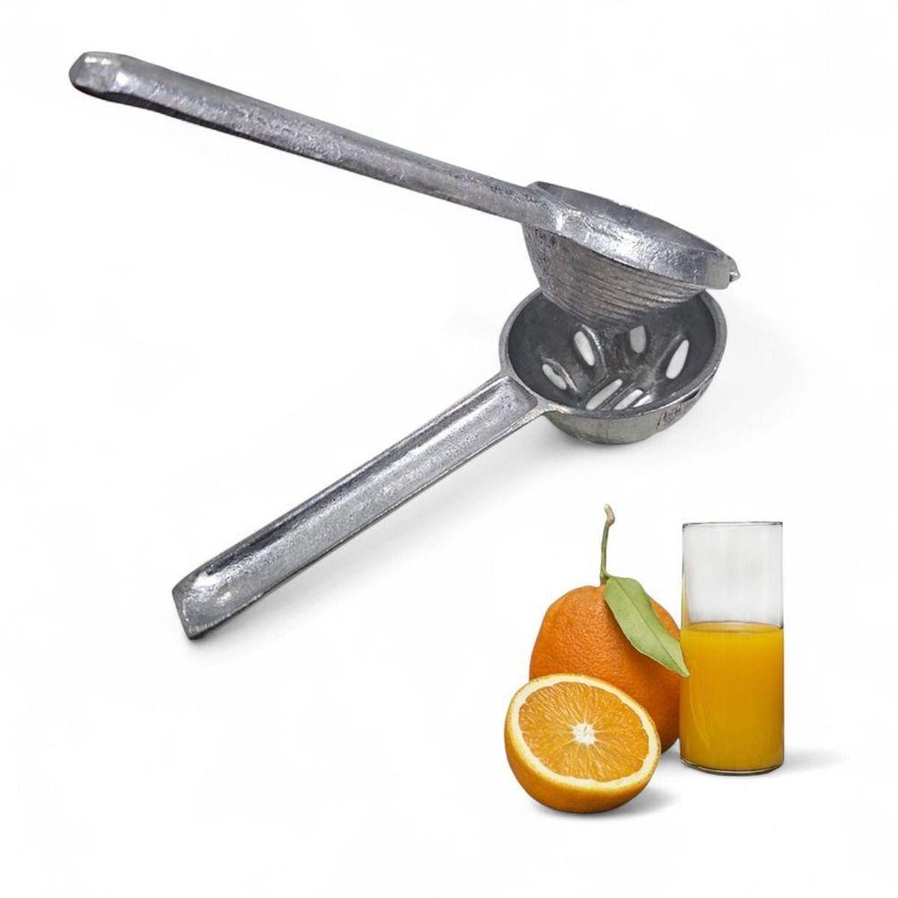 Espremedor De Laranja Grande Manual Limão Siciliano Alumínio - 1