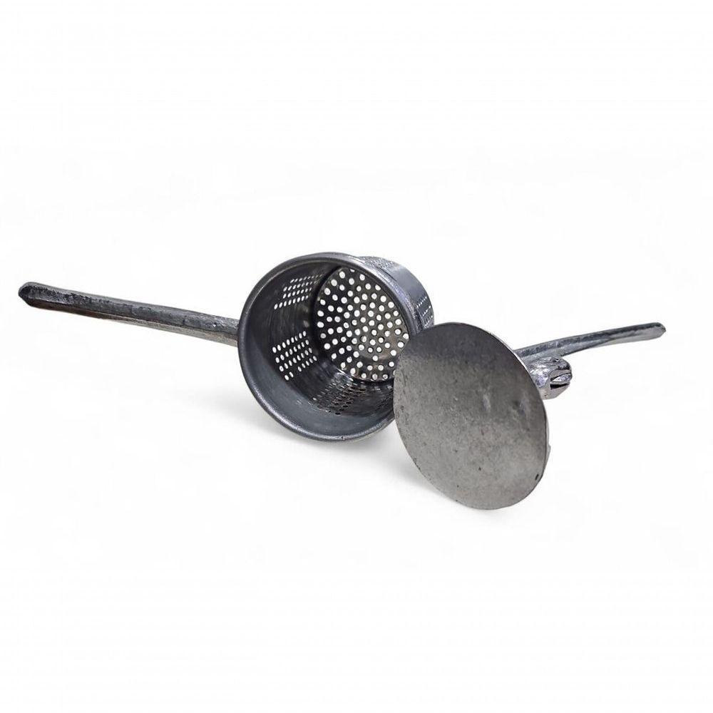 Espremedor Amassador De Batatas Alumínio Purê Pratico - 3