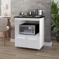 Balcao Com Tampo Cooktop 4 Bocas 75cm 9440 Branco Mobbs Branco - 6