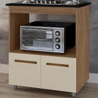 Balcao Com Tampo Cooktop 5 Bocas 75cm 9445 Savana Off White Mobbs Savana Off White - 2