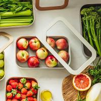 Pote Retangular Com Tampa Fika Em Cerâmica 1,5 Litros Neoflam - 5