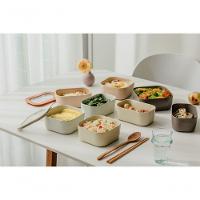 Pote Quadrado Com Tampa Fika Em Cerâmica 650ml Neoflam - 3