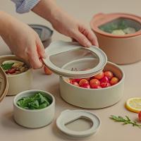 Pote Redondo Com Tampa Fika Em Cerâmica 200ml Neoflam - 2