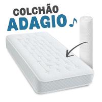 Colchão Solteiro Ortopédico Adagio A Vácuo 100% Espuma 88x188x14cm Maestro Colchões - 2
