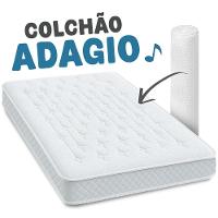 Colchão Casal Ortopédico Adagio A Vácuo 100% Espuma 138x188x14cm Maestro Colchões - 2