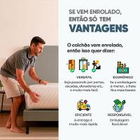 Colchão Casal Ortopédico Adagio A Vácuo 100% Espuma 138x188x14cm Maestro Colchões - 5