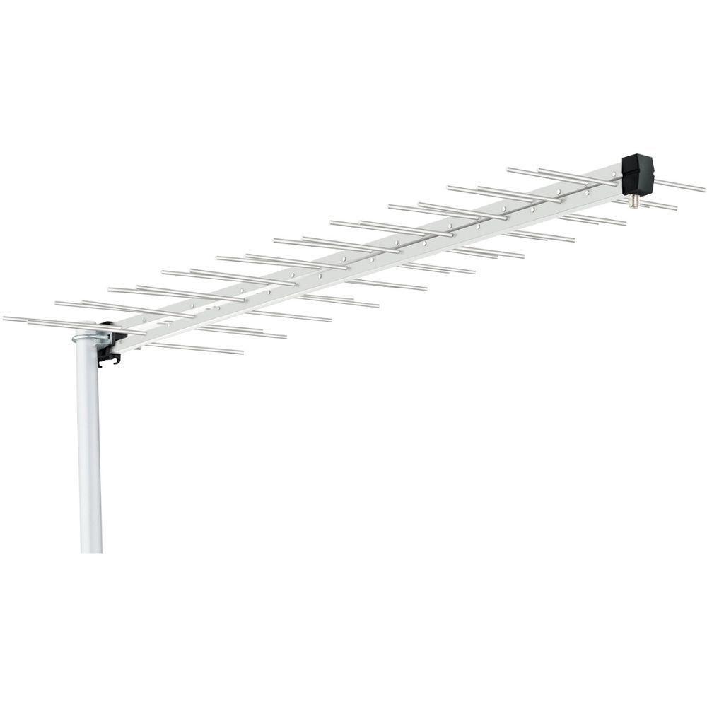 Antena Digital Externa Log Para Tv HDTV-UHF-4K 16DBI 40 Elementos Lu-40 - 2