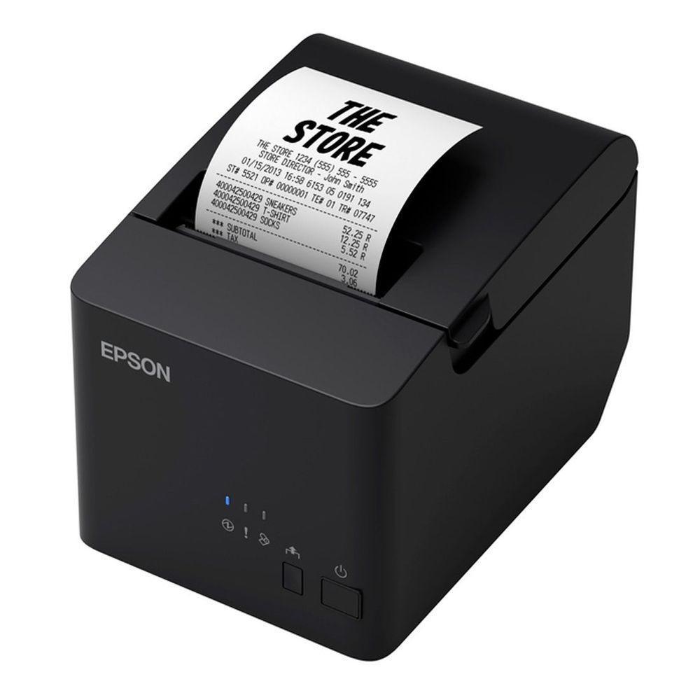 Impressora Não Fiscal Epson Tm-t20x-ll Ethernet E Usb - C31cl45012 - 3