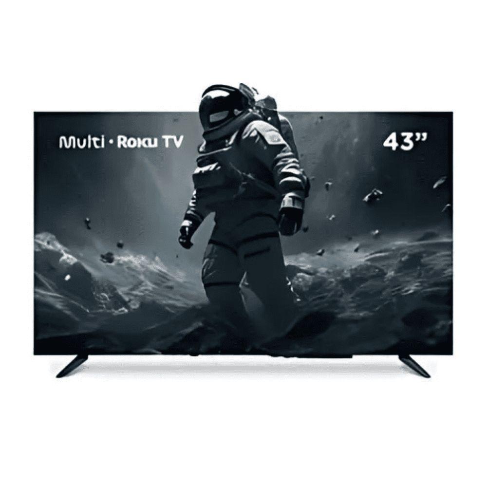 Smart TV Multilaser Tl056M HD LED 43" Sistema Roku - 1