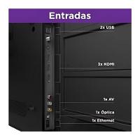 Smart TV Multilaser Tl056M HD LED 43" Sistema Roku - 5