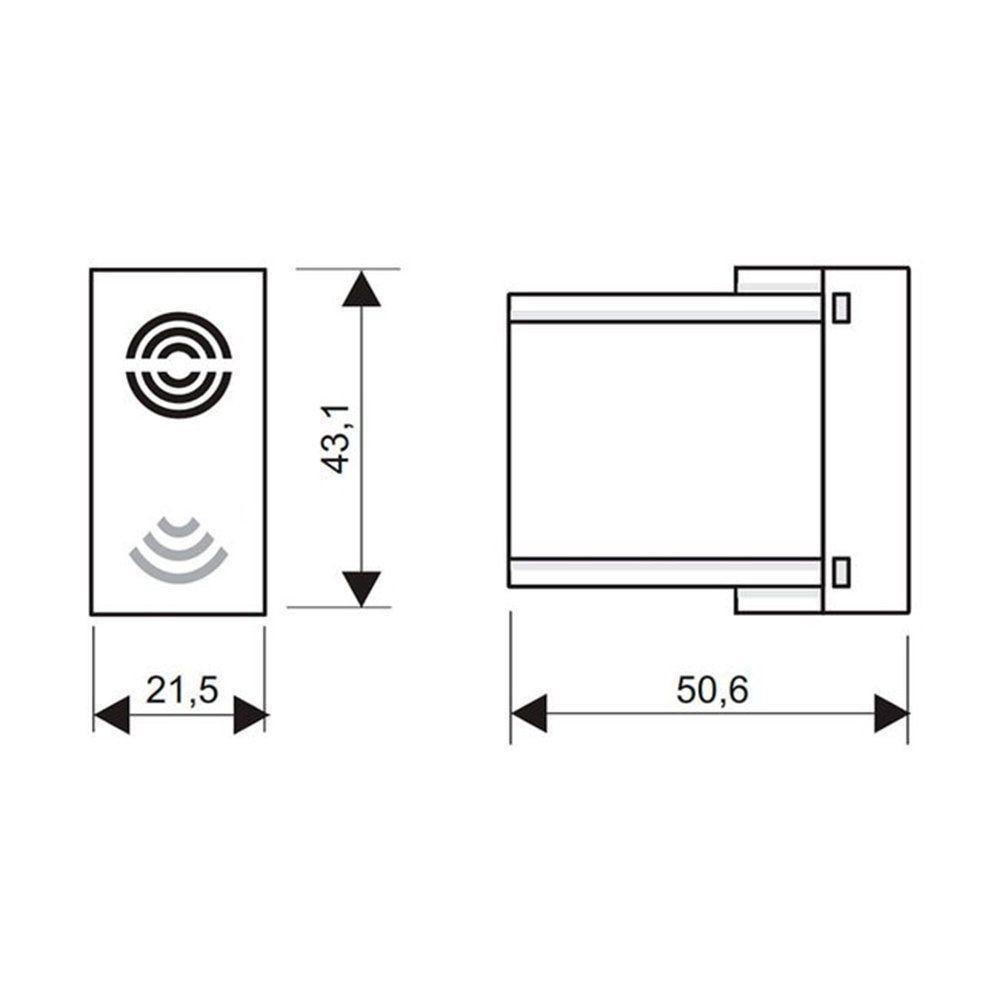 Módulo Cigarra Fame Modulare / Evidence / Blanc+ Branco - 2