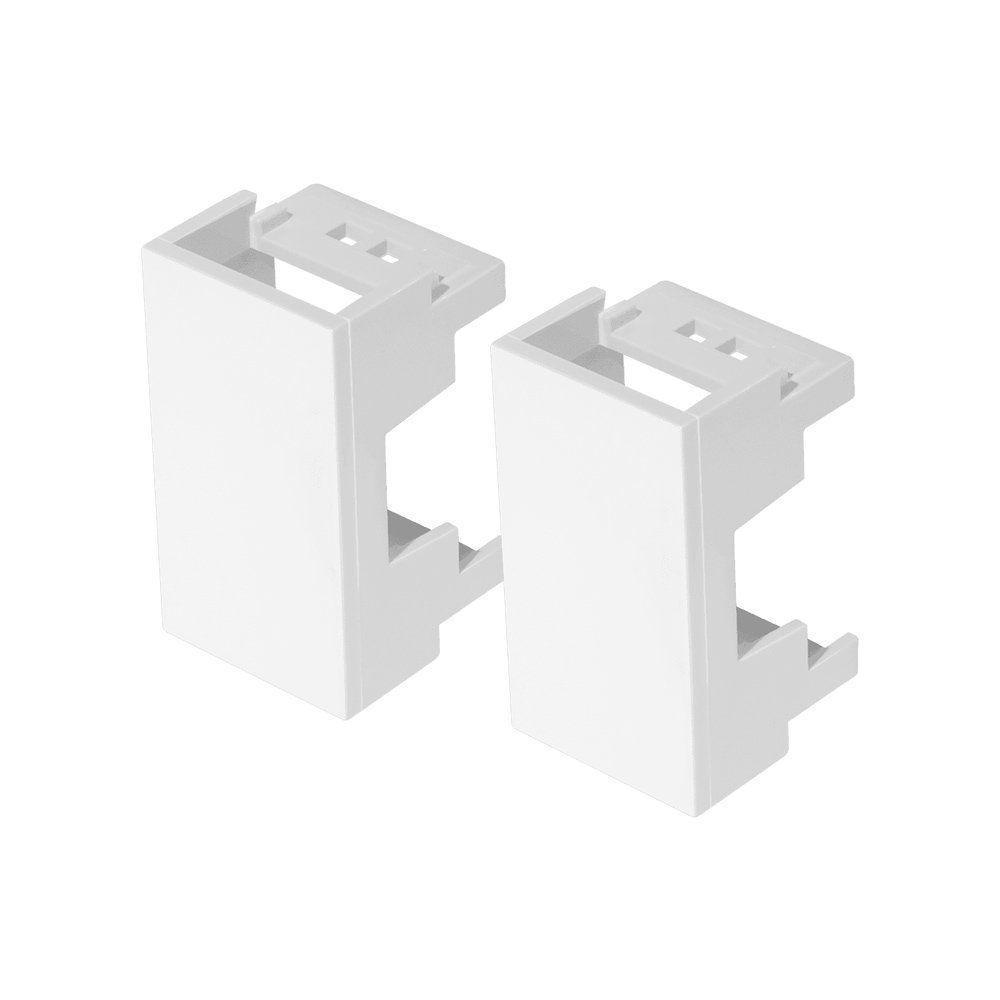 Módulo Cego Fame Modulare / Evidence / Blanc+ 2 Unidades Branco - 1