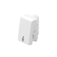 Módulo Pulsador Para Campainha Fame Modulare / Evidence / Blanc+ 16a Branco - 1