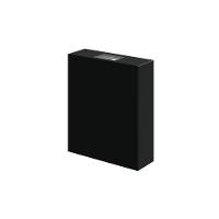 Arandela Stella Wall Plus Led 2 Fachos Fechados Ip65 10w Bivolt Preto - 3000k - Luz Amarela - 1
