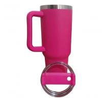 Copo Térmico Grande 1200 Ml Canudo Inox Parede Dupla Cor Var Cor Rosa Pink - 1