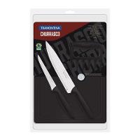 Jogo De Facas Com Tábua 4 Peças Tramontina Plenus 23498076 Preto - 4