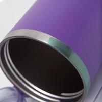 Copo Térmico 1200ml Bebida Quente Frio Com Canudo Cor Lilás - 7