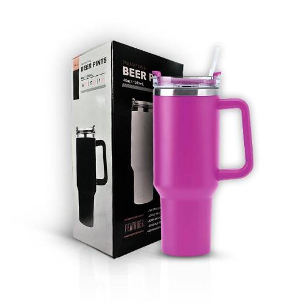 Copo Térmico Beerpintz Hls 1200 Ml Aço Inox - Pink - 2