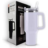 Copo Termico 1200ml - Branco Térmica Inox 500ml - 6