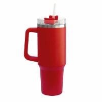 Copo Termico 1200ml - Vermelho Térmica Inox 500ml - 1